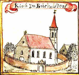 Kirch zu Buchelsdorf - Kościół, widok ogólny